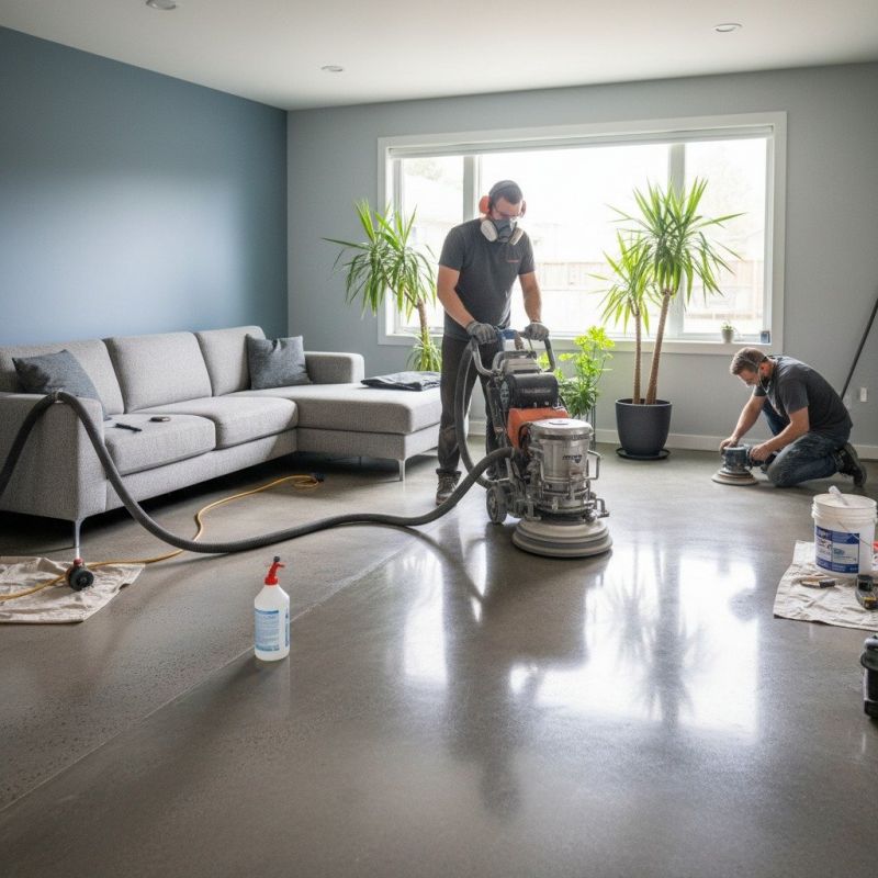 Concrete Basement Polishing in Corpus Christi, TX