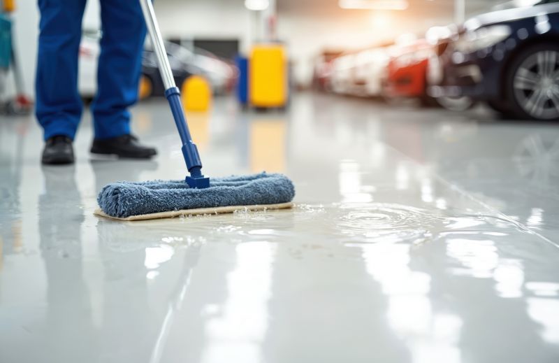 Concrete Floor Cleaning