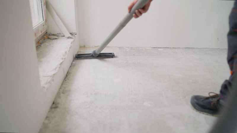 Products For Concrete Floor Cleanings in use